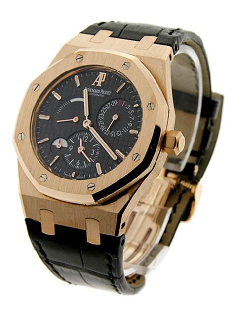 audemars piguet dual time royal oak 18kt rose gold price|audemars piguet rose gold chronograph.